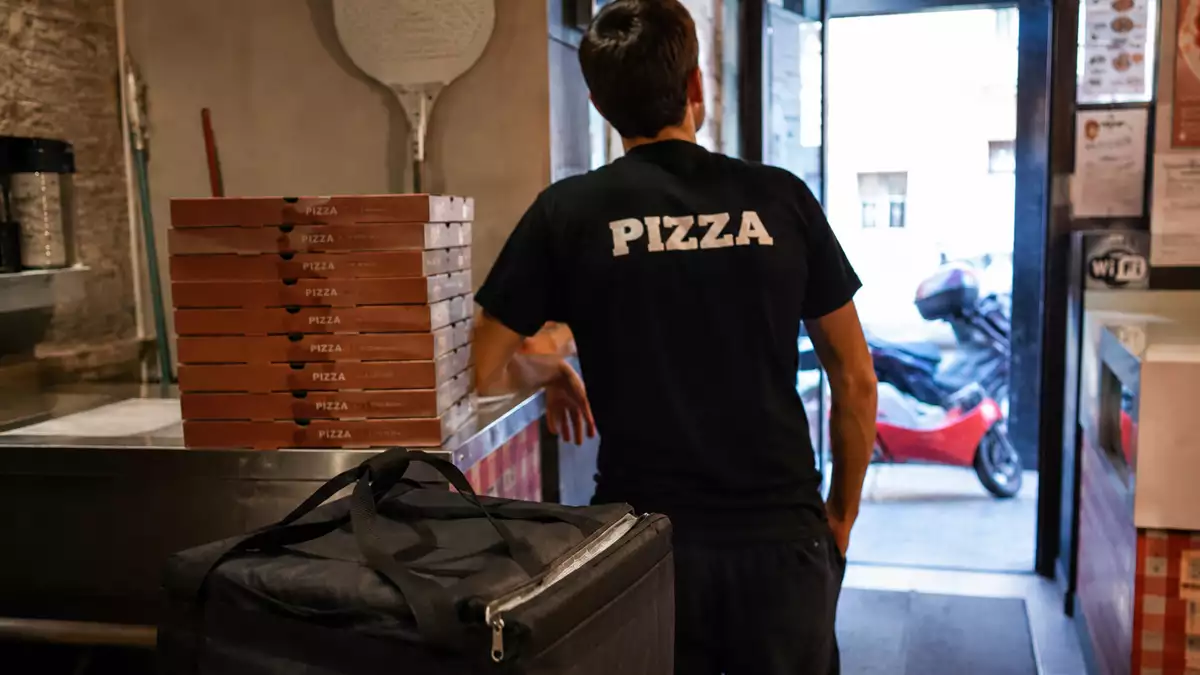 Despedido repartidor de pizza por no superar el periodo de prueba