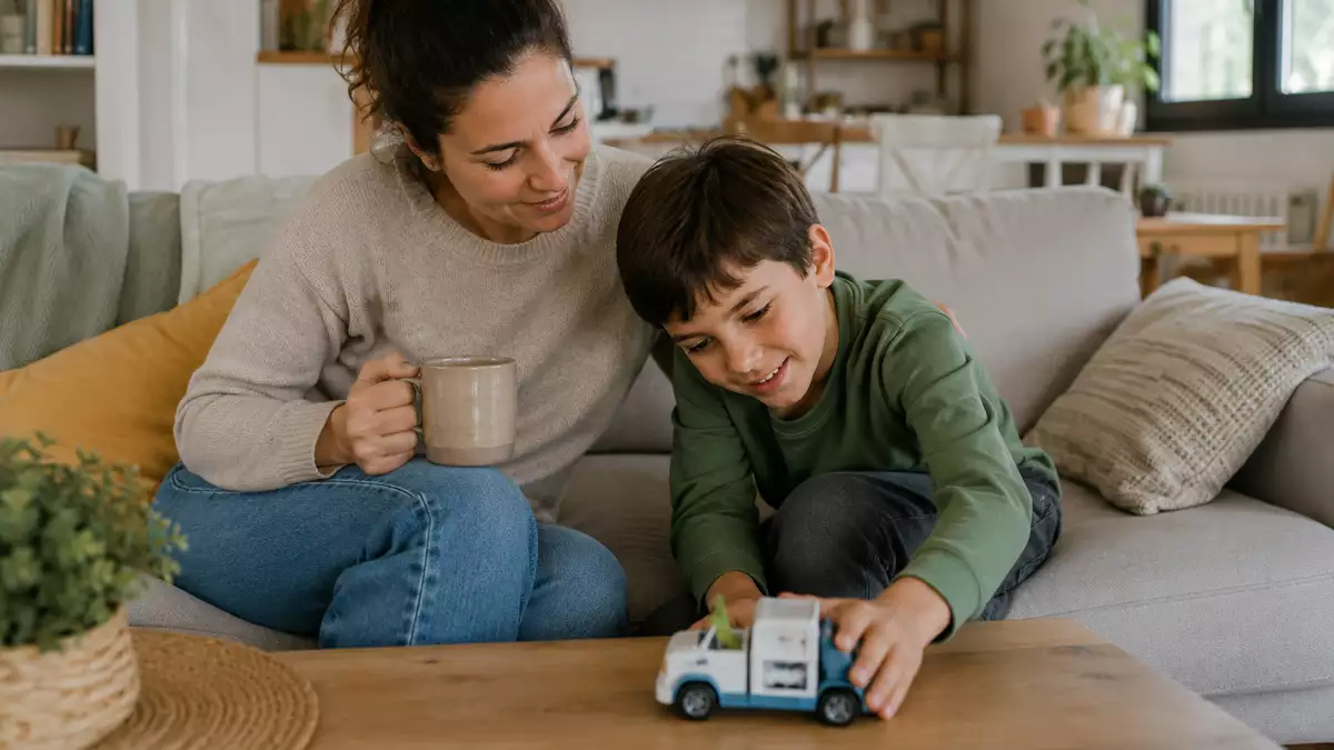 Madre que vive con su hijo