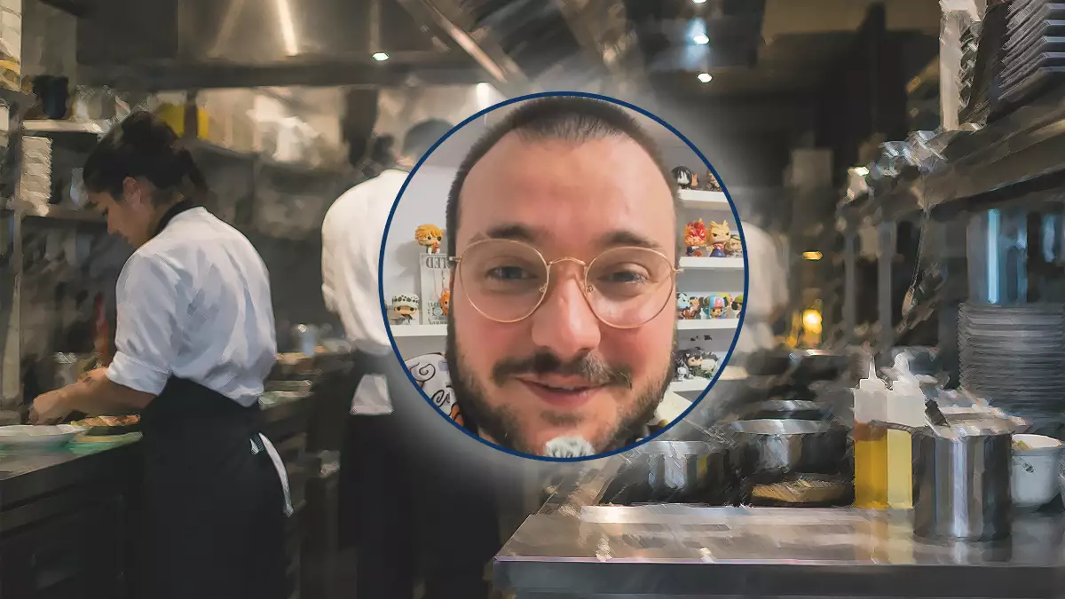 Jesús Reviús, jefe de cocina, tras relatar que fue despedido después de organizar los turnos para que su equipo disfrutara de los festivos de Navidad