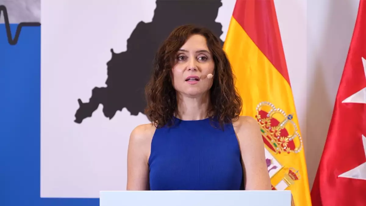 Díaz Ayuso, presidenta de la Comunidad de Madrid