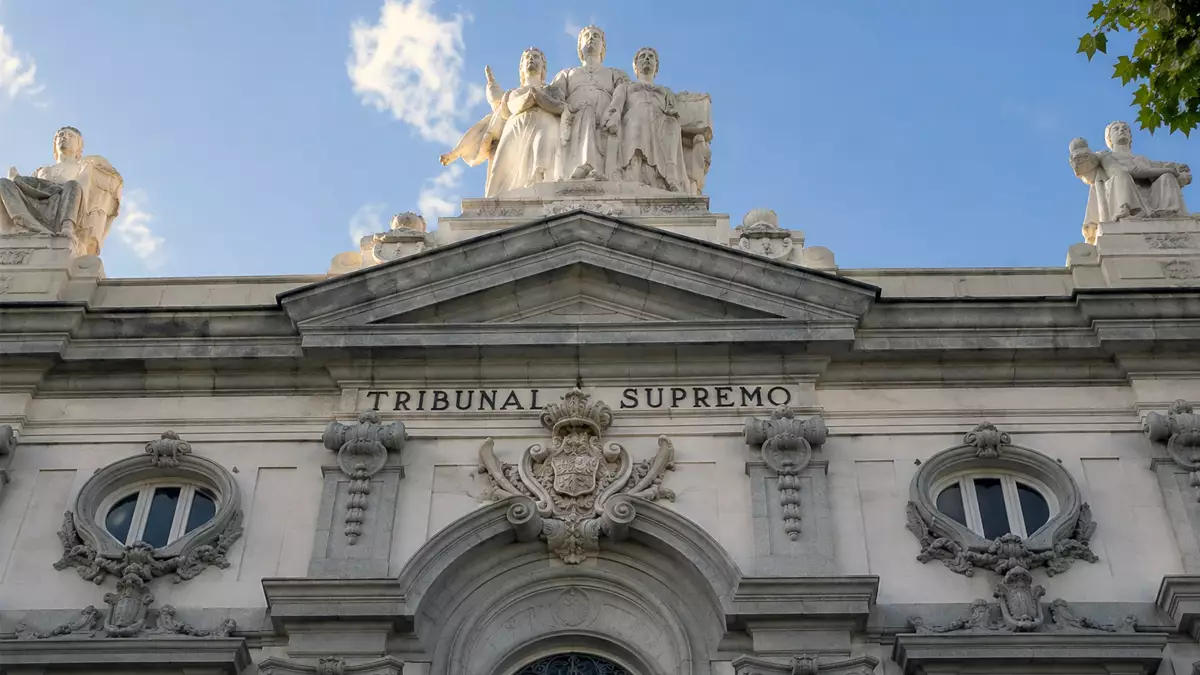 Fachada del Tribunal Supremo
