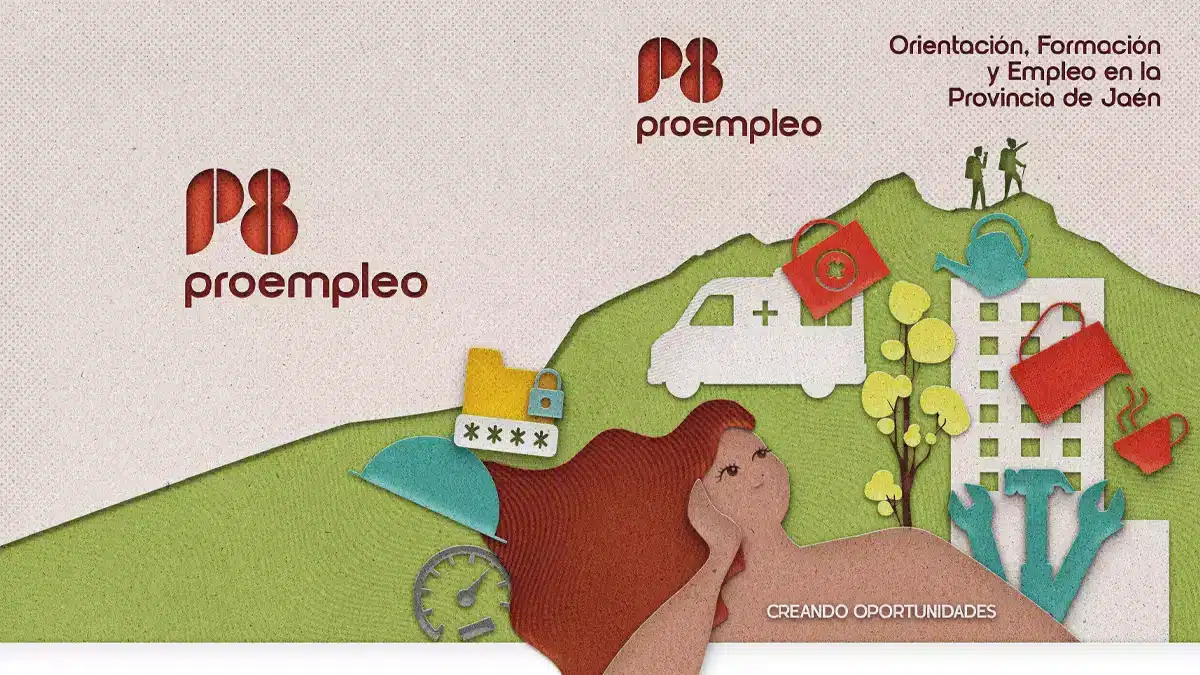 Programa Proempleo8 de formación y empleo para desempleados en Jaén