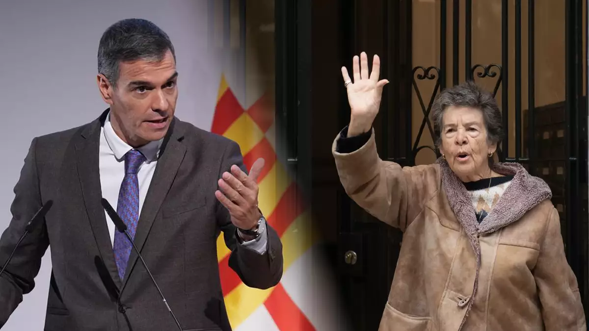 Fotomontaje con Pedro Sánchez y Maricarmen